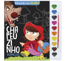 LIVRO BRINCANDO C/AQUARELA CHAPEUZINHO VM 1157817